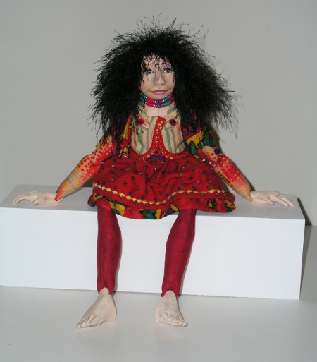 soft sculpted doll